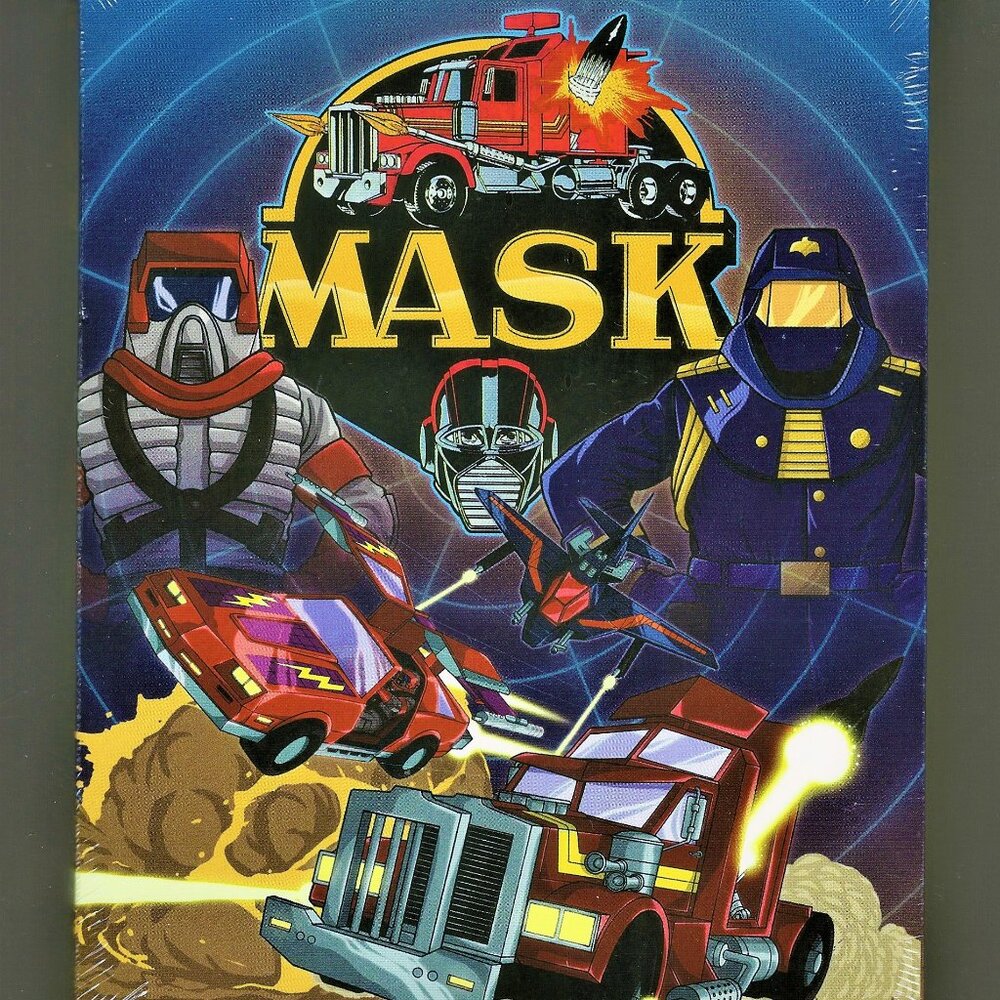 M.A.S.K. Complete Series DVDs cartoon 12 discs FACTORY SEALED NEW
